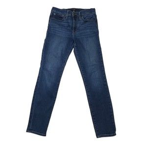 J.Crew Pants Womens Size 27 Blue Denim Lookout High Rise Skinny Jeans